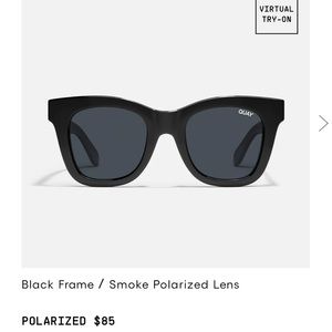 Like New Quay sunglasses- polarized- Black